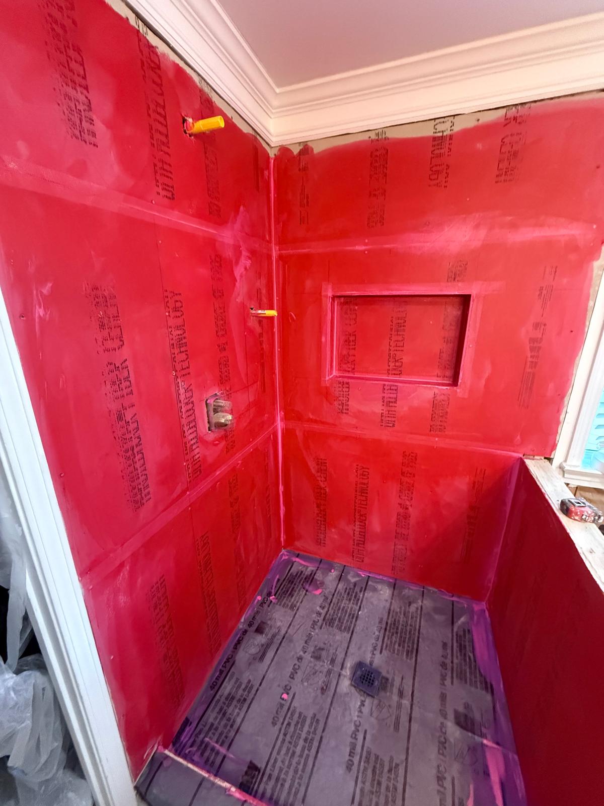 Shower and tub renovation